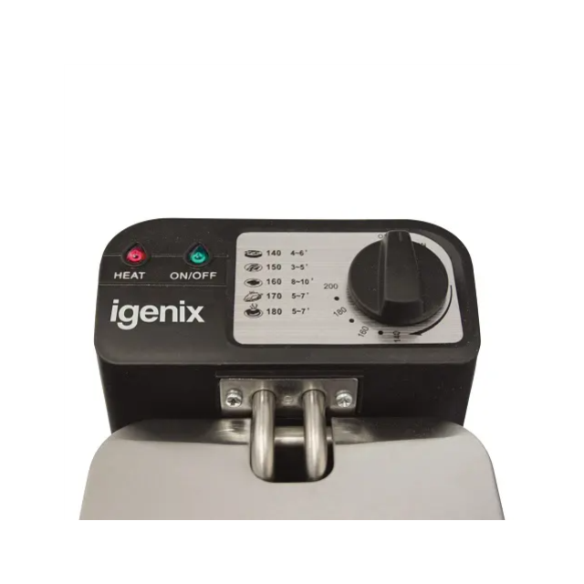 Igenix IG8015 1.5L Mini Fryer Stainless Steel