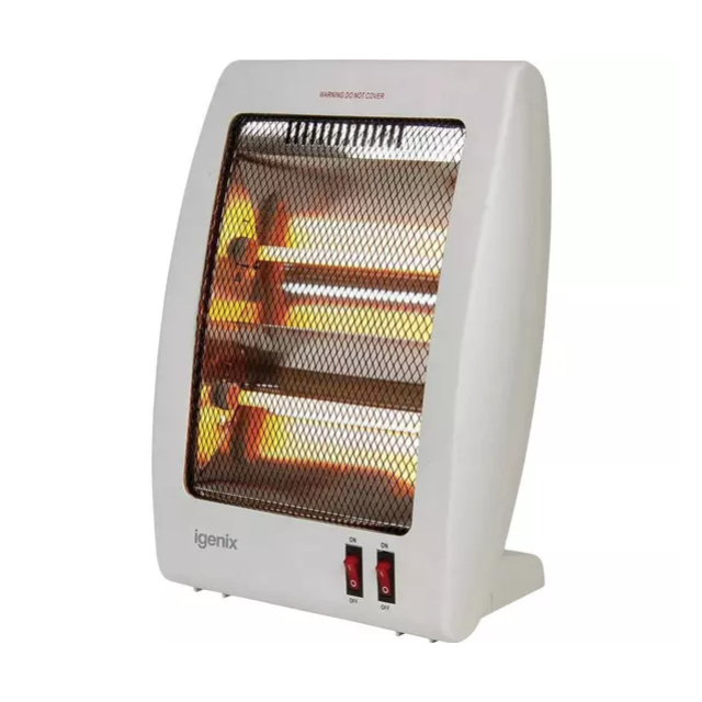Igenix IG9509 800W Quartz Heater White
