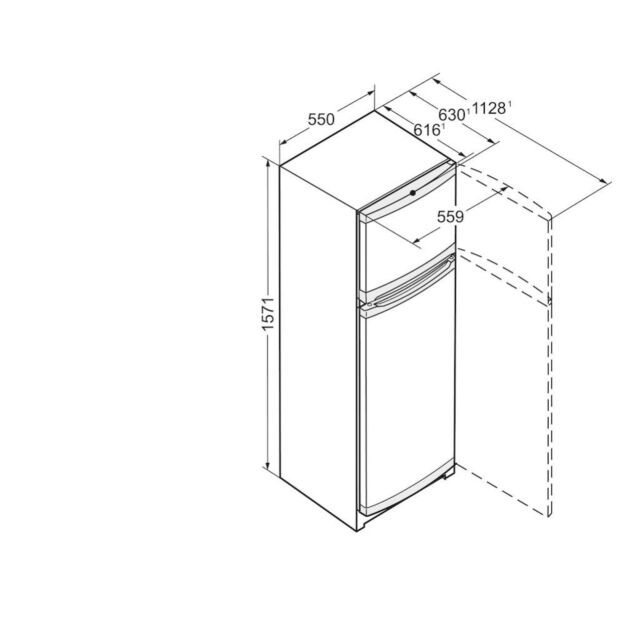 Liebherr CTel2931 Top Mount Fridge Freezer