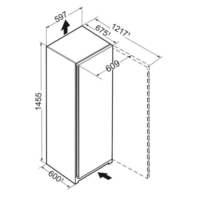 Liebherr Re4620 Freestanding Larder Fridge