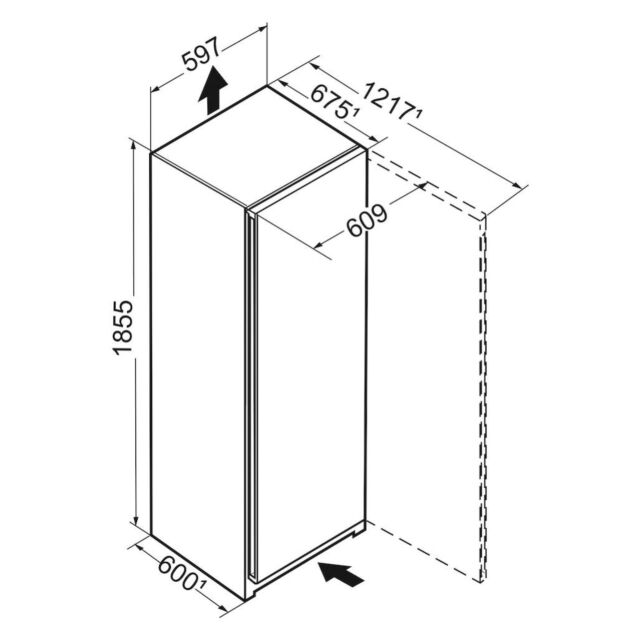 Liebherr Re5220 Freestanding Larder Fridge