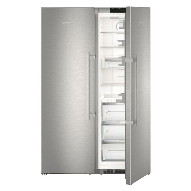 Liebherr SBSes8773 635L Freestanding Fridge Freezer Side by Side Combination