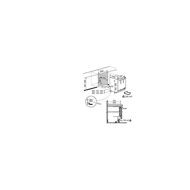 Liebherr SUIB1550 Built-Under Fridge