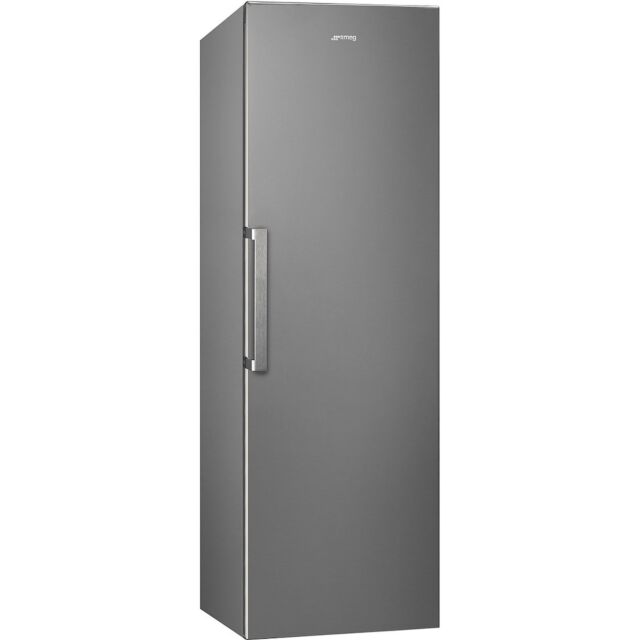 Smeg UKFS18EV2HX 60cm Larder Fridge, Stainless Steel