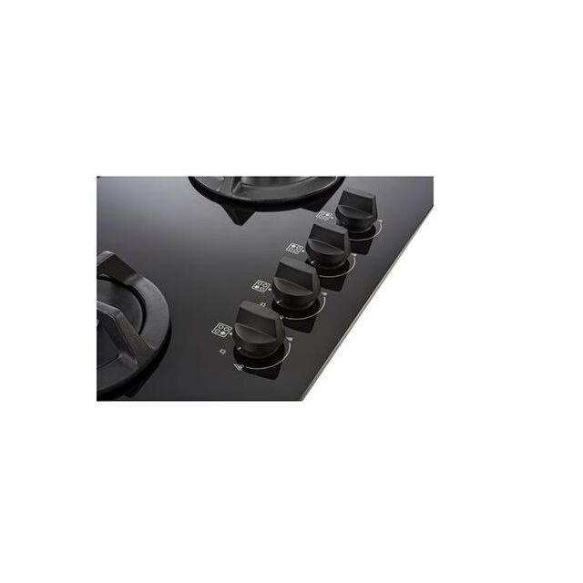 Stoves ST GTG60C Blk 60cm Gas through Glass Hob