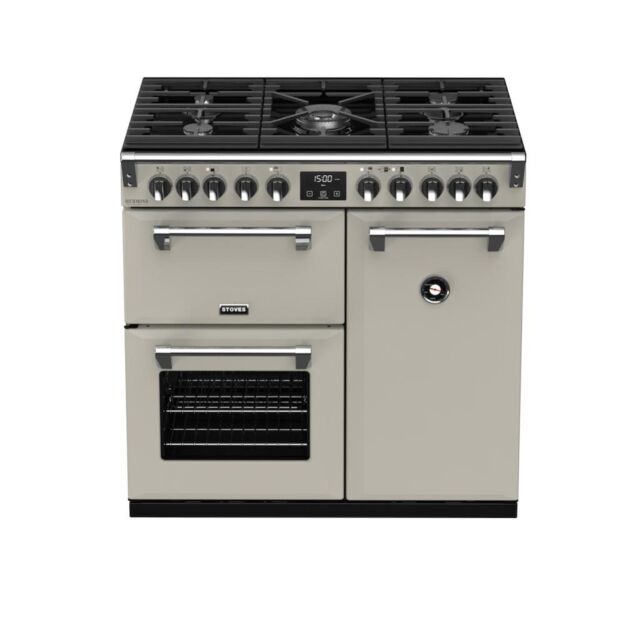 Stoves ST RICH DX S900DF CB Pmu 90cm Dual Fuel Range Cooker