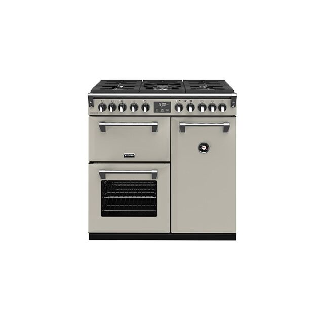 Stoves ST RICH DX S900DF CB Pmu 90cm Dual Fuel Range Cooker