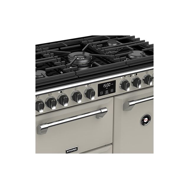 Stoves ST RICH DX S900DF CB Pmu 90cm Dual Fuel Range Cooker