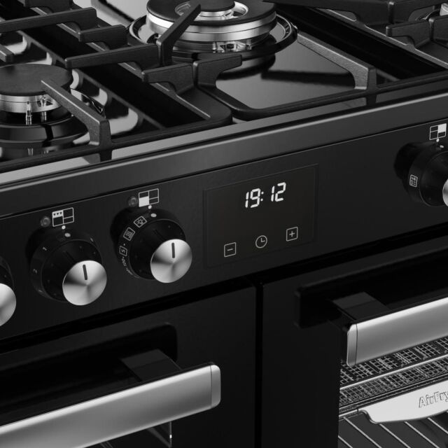 Belling RCA COOKCENTRE 100DF 100cm Dual Fuel Range Cooker - Black