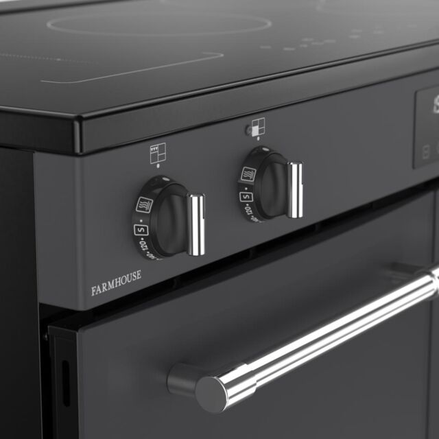 Belling RCA FARMHOUSE 100Ei 100cm Electric Induction Touch Range Cooker - Anthracite