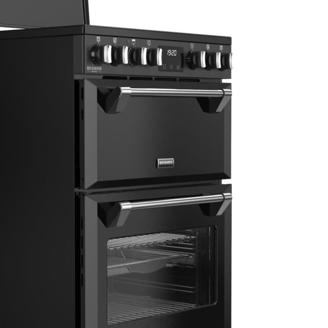 Stoves DX MRA RICH 60Ei RTY 60cm Richmond DX Electric Induction Rotary Cooker - Black
