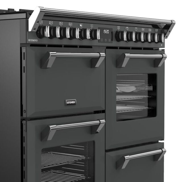 Stoves RCA RICH 100DF 100cm Richmond Dual Fuel Range Cooker - Anthracite