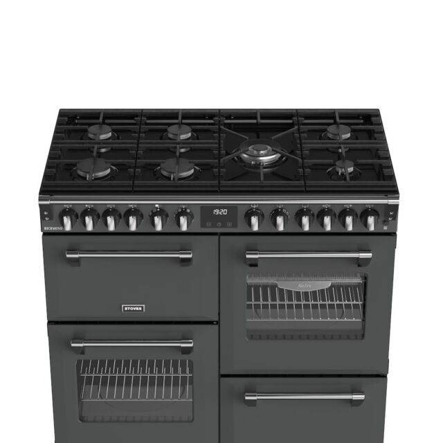 Stoves RCA RICH 100DF 100cm Richmond Dual Fuel Range Cooker - Anthracite