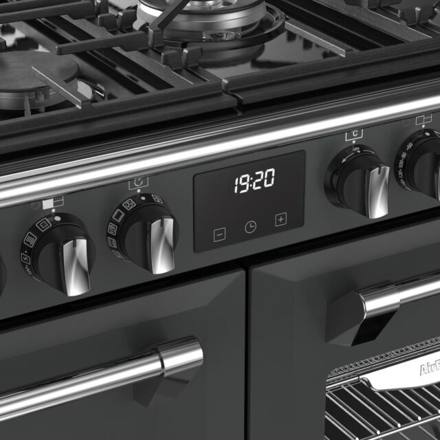 Stoves RCA RICH 100DF 100cm Richmond Dual Fuel Range Cooker - Anthracite