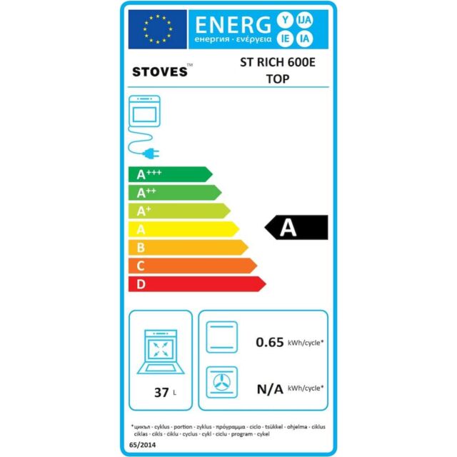 Stoves ST RICH 600E Crm 60cm Electric Cooker