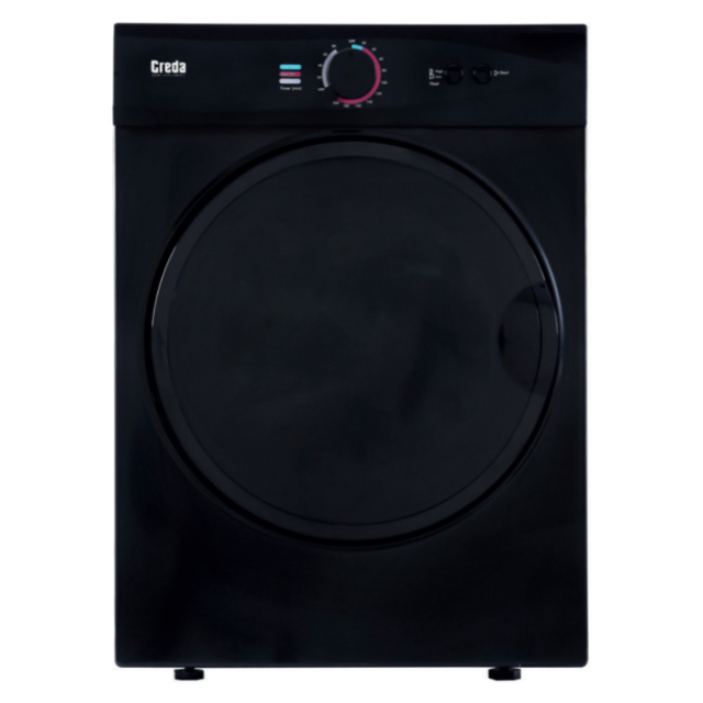 Creda C3TDBL Compact Vented Tumble Dryer 3kg - Black