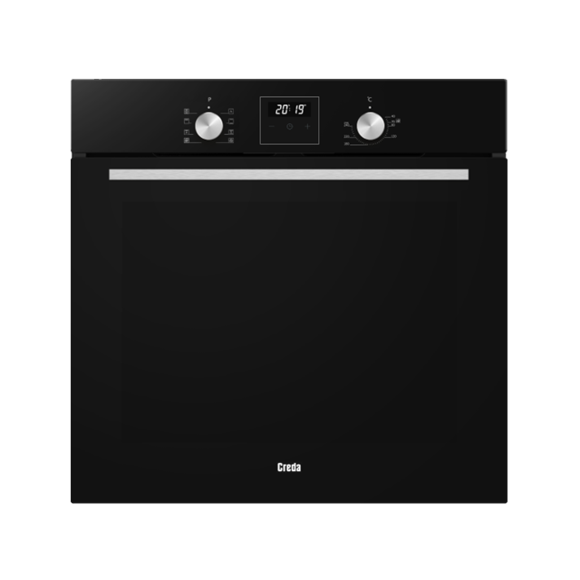 Creda C60BIMFBL Built In or Under Single Multifunction Oven