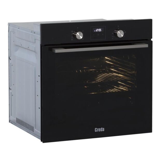Creda C60BIMFBL Built In or Under Single Multifunction Oven
