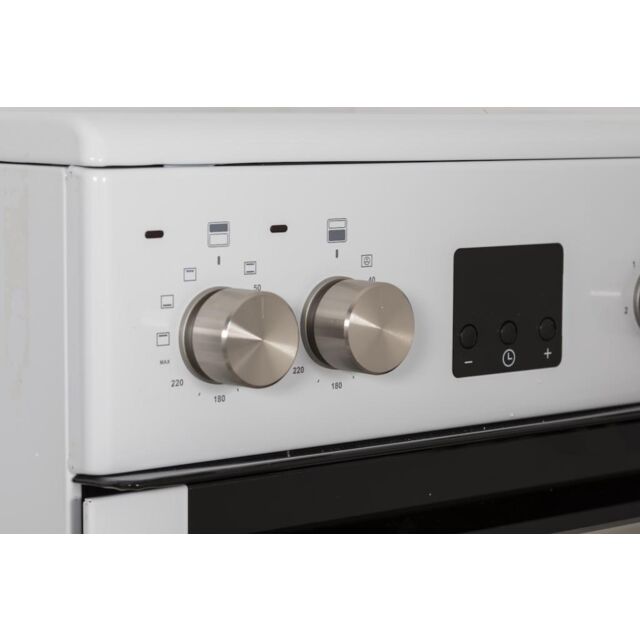Creda C60CDOW 60cm Freestanding Ceramic Double Oven Cooker