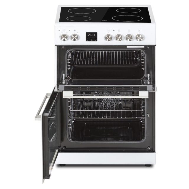 Creda C60CDOW 60cm Freestanding Ceramic Double Oven Cooker