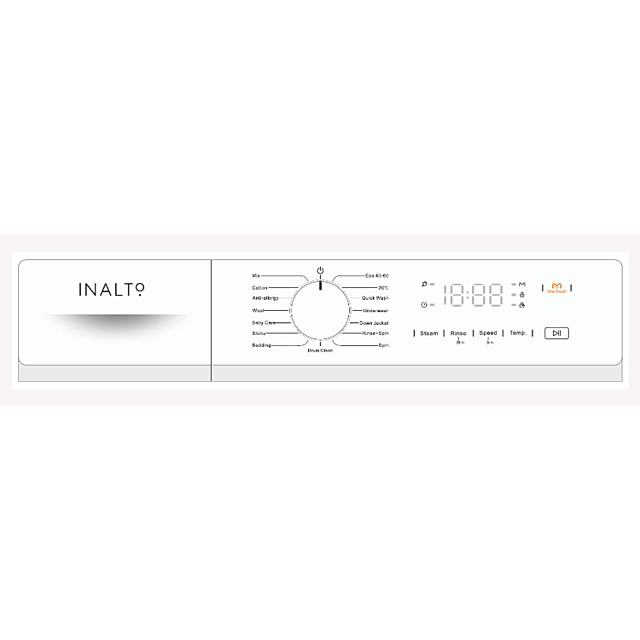 Inalto INWM71200W 7kg 1200rpm Washing Machine - White