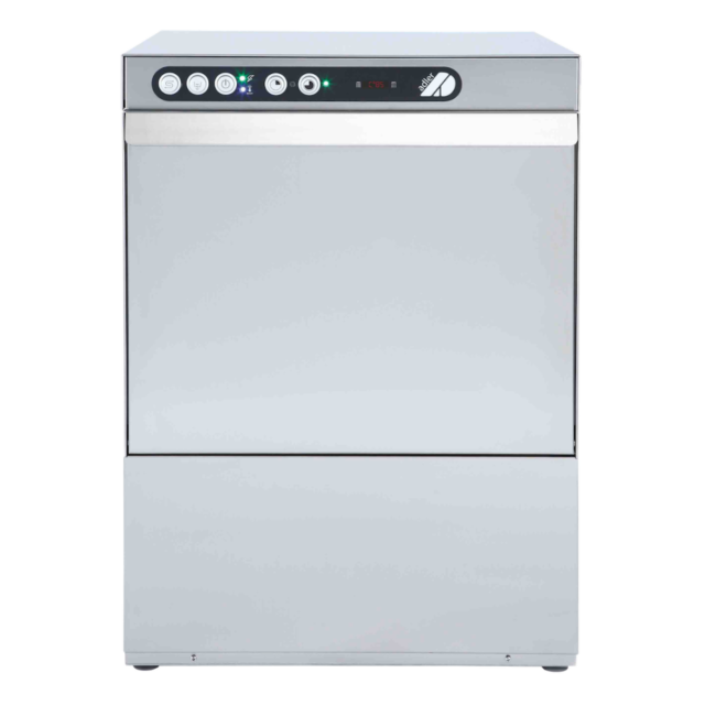 Adler AD50BT-DP 500mm Basket Dishwasher with Breaktank Drain Pump & Chemical Pump - 18 Plates (13 Amp Plug)