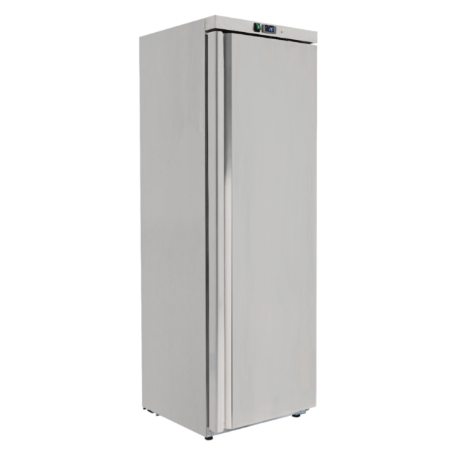 Sterling Pro Cobus SPR400S Single Door Stainless Steel Upright Refrigerator 360 Litres