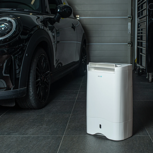 EcoAir DD3 Slimline Desiccant Dehumidifier - 10L Per Day