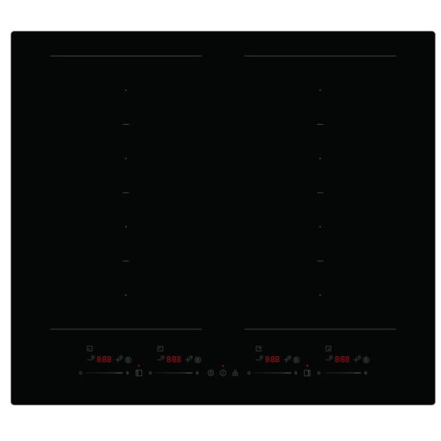 Midea MIH742F558K3 Induction Hob with 2 Flex zones with Twin Bridge Technology and Auto Heat Transfe